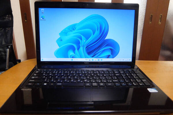 NEC VersaPro JVF-F VJ15EF-F PC-VJ15EFWDF Intel Celeron CPU B800 1.50GHz メモリ4GB DVD HDD500MB Windows11 Pro 管N04