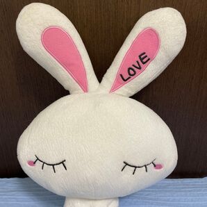 【非売品】大塚愛 LOVEちゃん うさぎ ぬいぐるみ 白うさぎ 35cm ラブちゃん