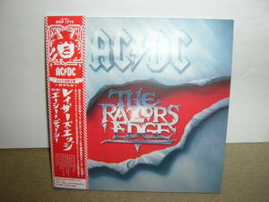第三期全盛期 名手Chris Slade参加　 大復活作「The Razors Edge」 リマスター紙ジャケット仕様限定盤　国内盤中古。