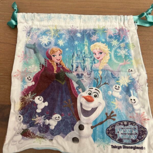 ディズニーランド フローズンファンタジー アナ雪 きんちゃく
