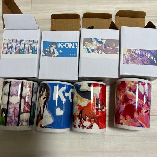 けいおん湯呑み四個セット