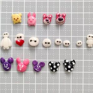ディズニー3Dネイルパーツセット