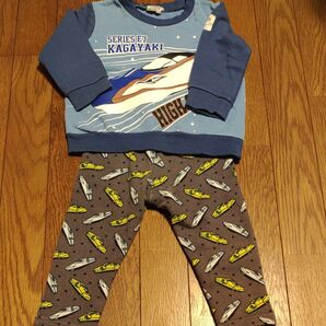 新幹線 トレーナー パンツセット