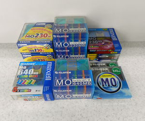  new goods storage goods each company MO disk 230MB/30 sheets 640MB/12 sheets total 42 pieces set Sapporo city 