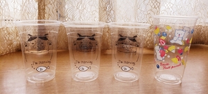  plastic cup 4 piece 