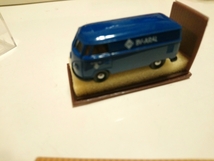 ビンテージ ミニカー BREKINA VOLKSWAGEN VAN BV-ARAL 紺 フォルクスワーゲン_画像4