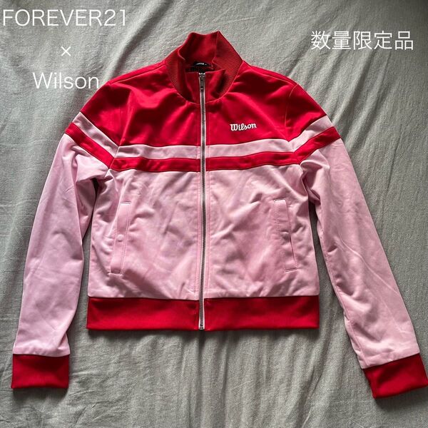 FOREVER21×Wilson トラックジャケット ジャージジャケット S ストリート