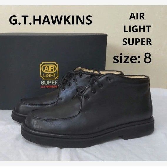 GT ホーキンス メンズ ショートブーツ 8 AIR LIGHT SUPER