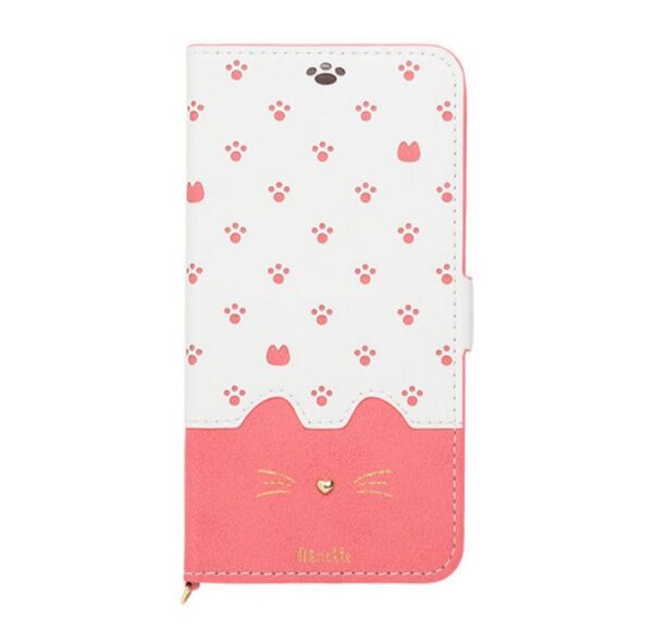 8.AQUOS sense2 ケース 手帳型 携帯ケース 猫 かわいい