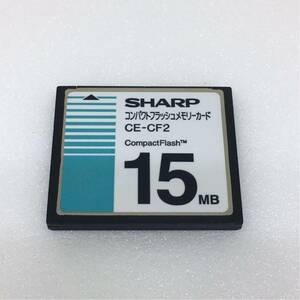 SHARP CE-CF2 CFカード コンパクトフラッシュカード ★☆ レア 貴重 アンティーク USED ☆★ 送料無料