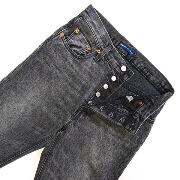 Levi's リーバイス W501 ボタンフライ リペア加工デニム 25 DENIM ジーンズ ジーパン