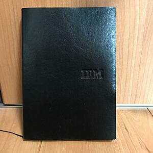 IBM with logo leather specification Note 