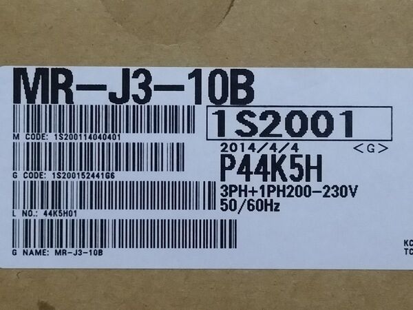 三菱電機 MR-J3-10B サーボアンプ SSCNETⅢ接続