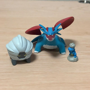 立体ポケモン図鑑 タツベイ コモルー ボーマンダ フィギュア ポケットモンスター