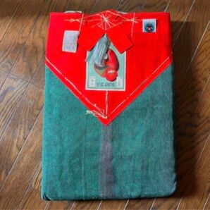 昔の蚊帳 だるま印越波片麻 未使用 昭和レトロ リメイク 古布 裁縫 襤褸布手芸 かや