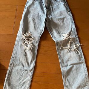デニム ダメージ レディース