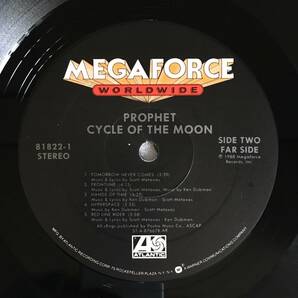 PROPHET「CYCLE OF THE MOON」US ORIGINAL MEGAFORCE WORLDWIDE / ATLANTIC 81822-1 '88 with INNER SLEEVEの画像7