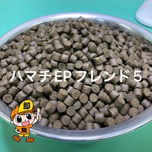 ハイカロリー餌 『ハマチEPフレンド5』1300g 沈下性 錦鯉 ナマズ類に最適な餌です 高タンパク高脂肪餌 扱い易い5㎜サイズ