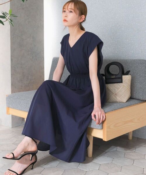URBAN RESEARCH ROSSO アーバンリサーチロッソシャーリングギャザーワンピース