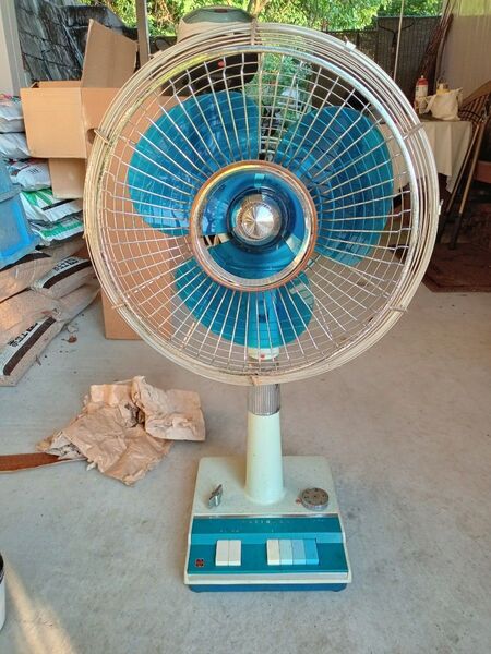 National ナショナル ELECTRIC FAN アンティーク F-30HL 昭和レトロ 扇風機