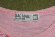 RAG MART　ラグマート　カットソー　８０_画像2