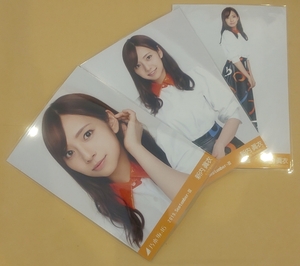 乃木坂46 新内眞衣 デコ襟 会場限定 生写真 3種 2019.September-Ⅲ