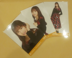 乃木坂46 佐藤楓 デコ襟 会場限定 生写真 3種 2019.September-Ⅲ