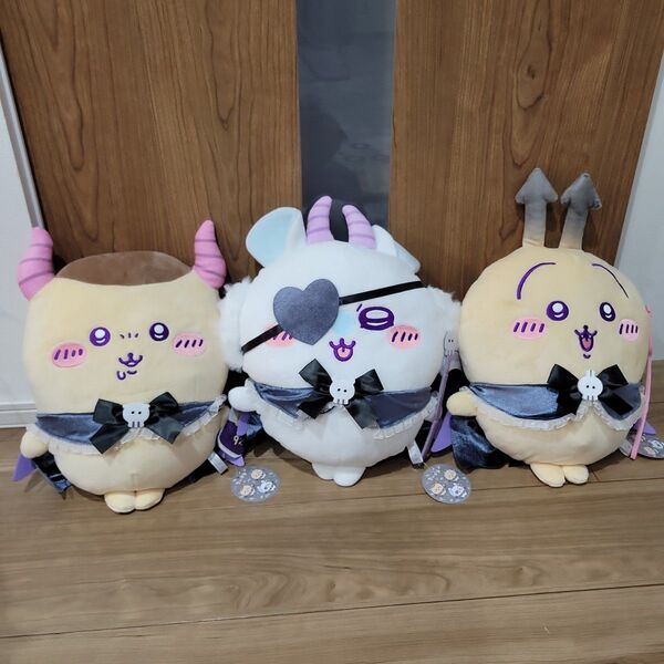ちいかわ てんしあくま あくまなBIGぬいぐるみ 3種コンプセット