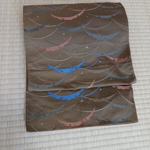 開き名古屋帯 正絹