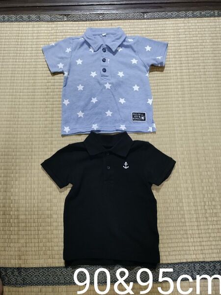 半袖ポロシャツ キッズ 2枚組 90&95cm