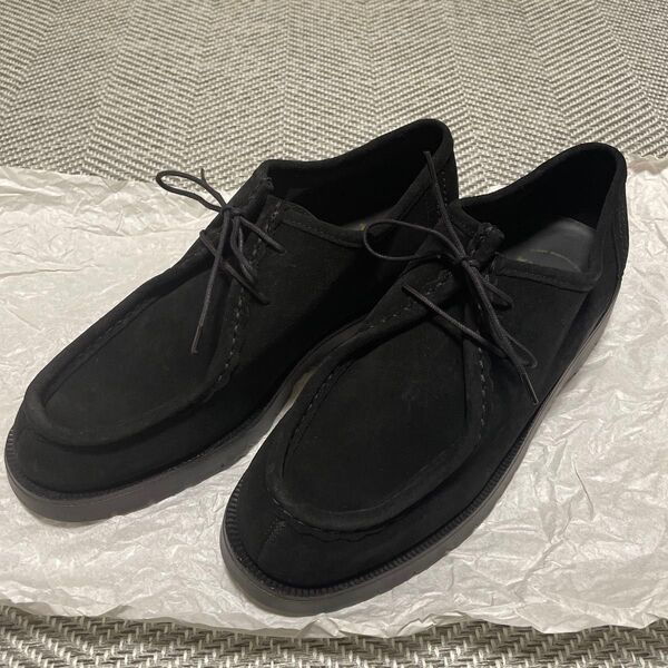 【KLEMAN】クレマン PADROR SUEDE チロリアンシューズ サイズ43 スエード ブラック