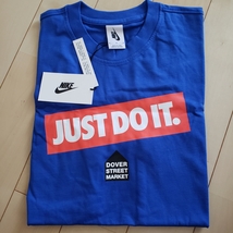 Mサイズ Nike Just Do It 30th Anniversary DSM Special tee medium game royal blue ブルー 青 Dover street market lab ナイキ 新品_画像3