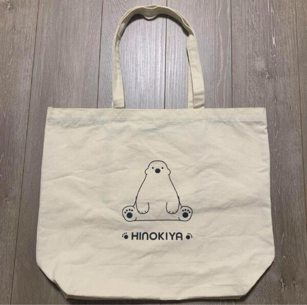 トートバッグ キャンバス生地 ヒノキヤ HINOKIYA エコバッグ キャンバストートバッグ