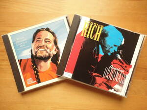 ●CD 新品同様 チャーリー・リッチ CHARLIE RICH / AMERICAN ORIGINALS ＋ ウイリー・ネルソン WILLIE NELSON'S GREATEST HITS 個人所蔵 ●