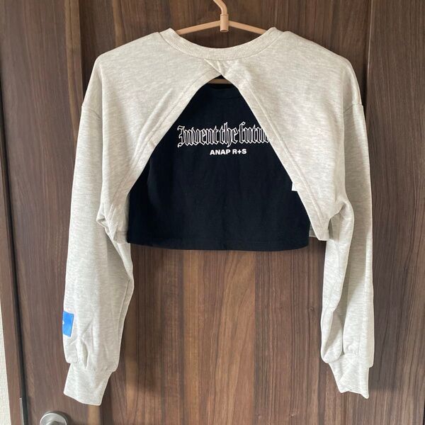 ANAPトップス2way ロンT