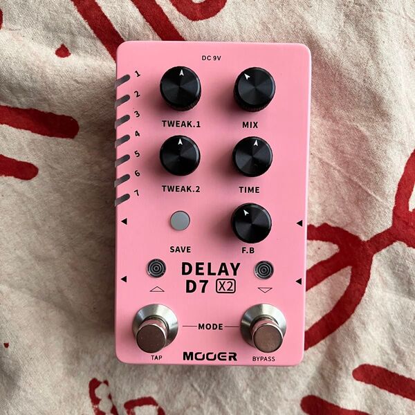 Mooer D7 X2 DELAY