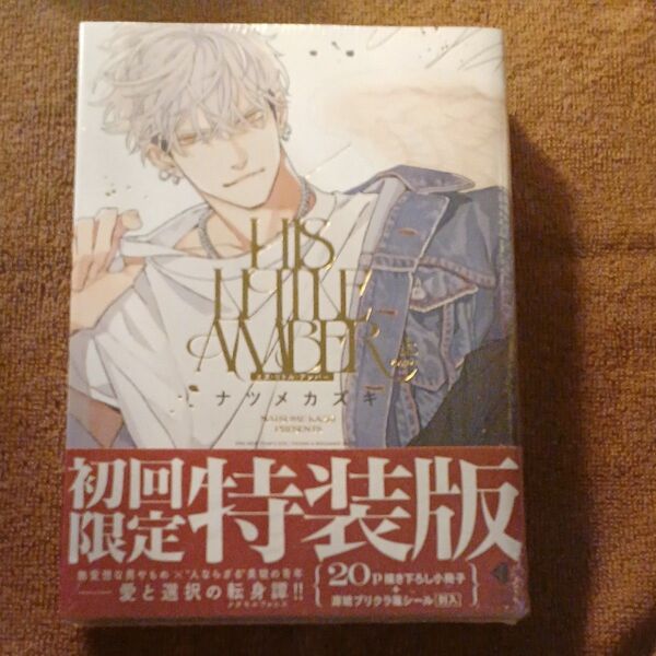 未開封 ヒズ・リトル・アンバー 上下巻 初回限定 特装版 小冊子付き ナツメカズキ BLコミック P