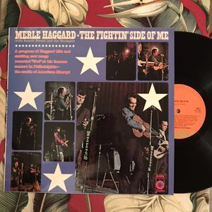 Merle Haggard US Press LP THE FIGHTIN’ SIDE OF ME マールハガード