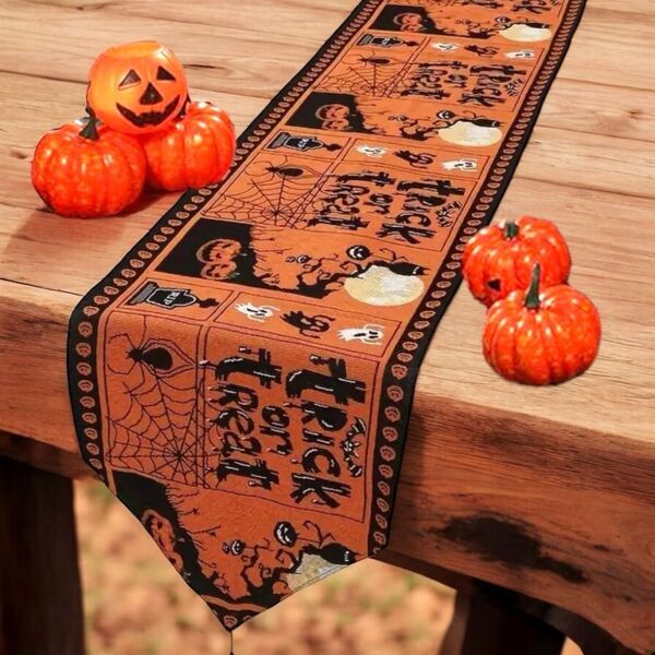 テーブルランナー テーブルクロス ハロウィン おしゃれ 飾り 33x180cm