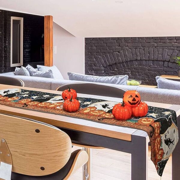 テーブルランナー テーブルクロス ハロウィン おしゃれ飾り 33x180cm