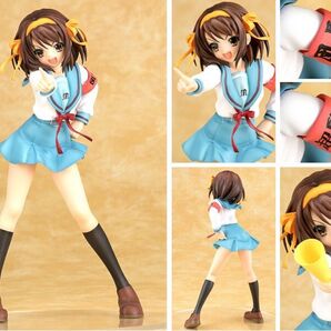 ◇新品/国内正規品◇ 涼宮ハルヒの憂鬱 夏服ハルヒ&「朝比奈ミクルの冒険」拡張セット フィギュア ( figure Anime )