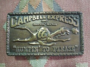 ◆ Humping To Please Camel Campbell 66 Express バックル◆Camel Campbell 66 Express Truckingトラック運転手用バックル G13