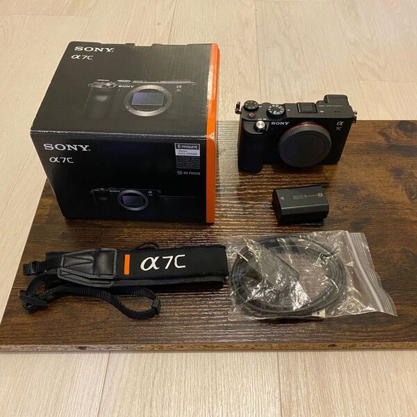 SONYミラーレス一眼カメラ α7C ボディ ILCE-7C ブラック