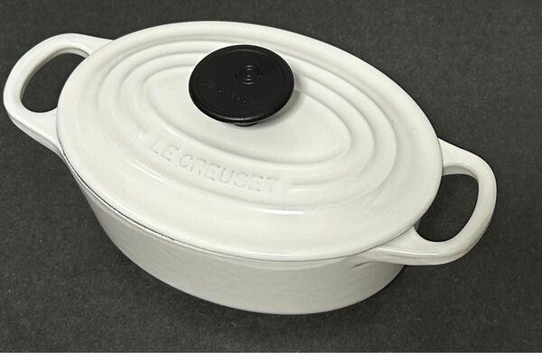 LE CREUSET ココット オーバル ホワイト 17cm