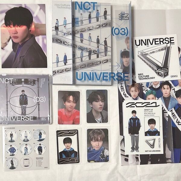 NCT UNIVERSE トレカ ジュエル mumo チソン チョンロ ポスカ ステッカー