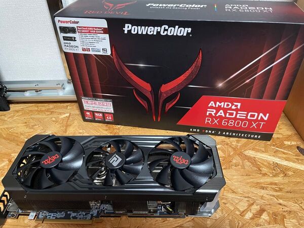 PowerColor RedDevil RX6800XT OC 16GB 動作品 AMD Radeon