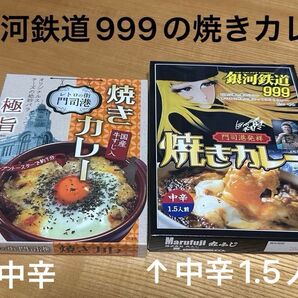 焼き カレー 銀河鉄道999と牛すじ入り 2食セット