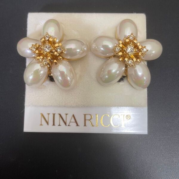 NINA RICCI ヴィンテージ イヤリング ニナリッチ ビンテージ