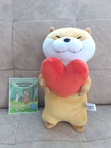 可愛い嘘のカワウソ ぬいぐるみ 入浴剤