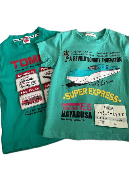 半袖Tシャツ 100サイズ 男の子 子ども服 2枚セット